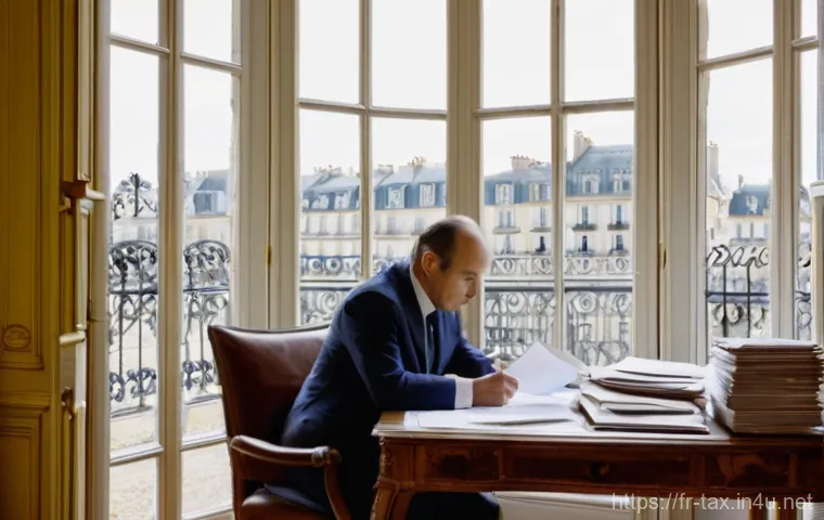 근로소득 간이세액표 - **Prompt:** A joyful young French couple, both in their early 30s, celebrating a new addition to the...