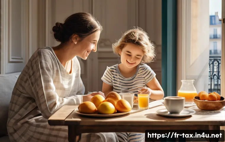 양도세 중과세 회피 방법 - **Prompt 1: Cozy Parisian Family Moment**
"A photorealistic image of a French family (mother, fa...