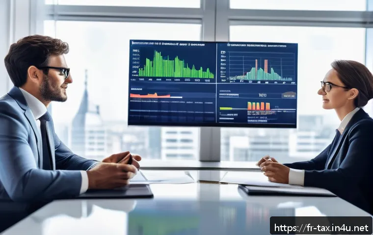 금융소득 종합과세 기준 - A professional French financial advisor explaining the concept of the global tax threshold on financ...